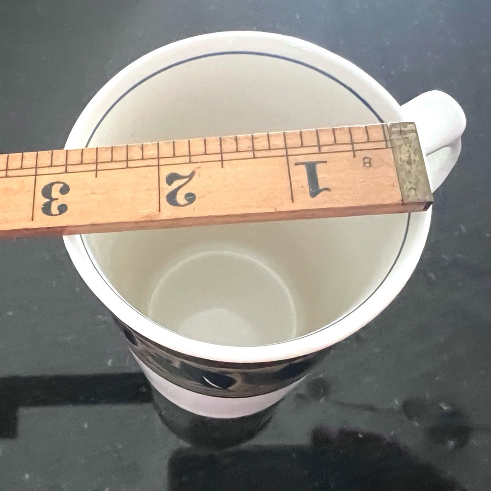 Mikasa Intaglio CAC01 Arabella Tall Cappuccino Mug - Vintage 1990's - Like New - Picture 8 of 8